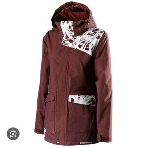 SPECIAL BLEND Women's JOY Snow Jacket - Size Medium M- MERLOT EUC